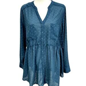Torrid 2, Sheer Blouse, Cottage Core, Fairy, Whimsy, Round‎ Hem, Plus Size